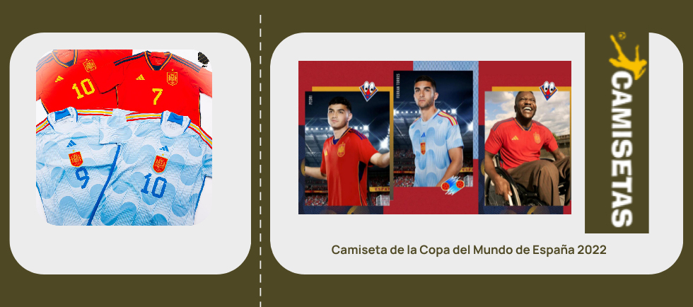 Camiseta Espana tailandia 2022